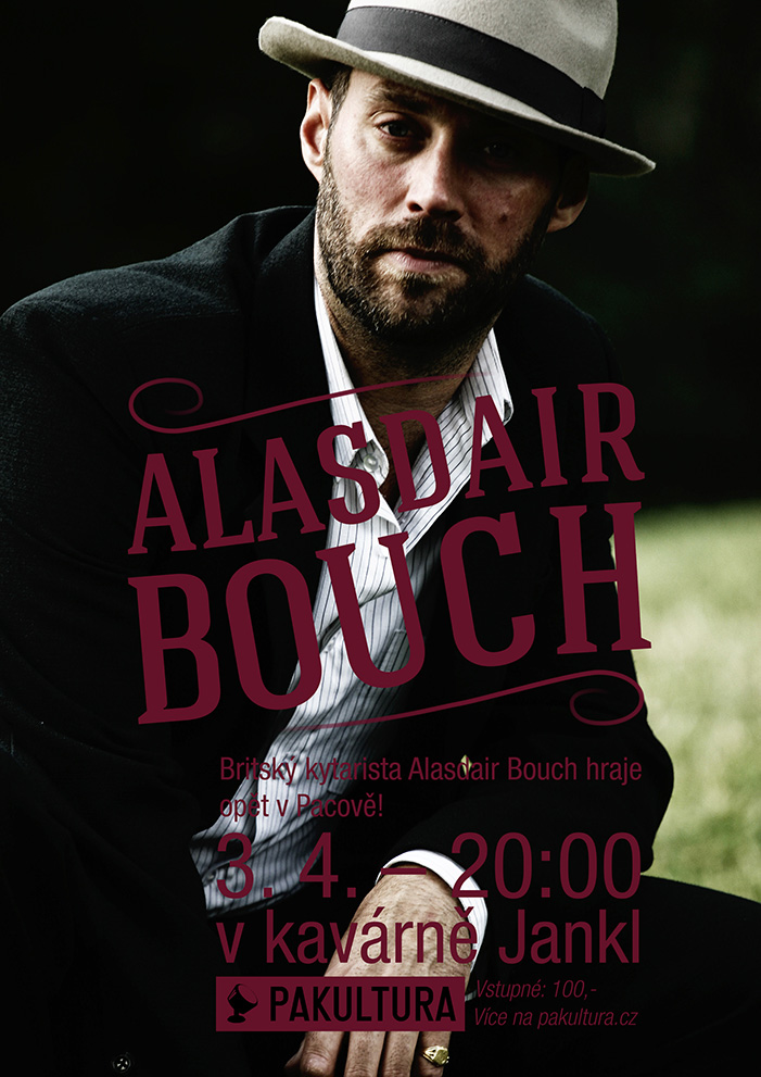 Alasdair Bouch | 3. 4. 2014 | Kavárna JANKL | Pacov
