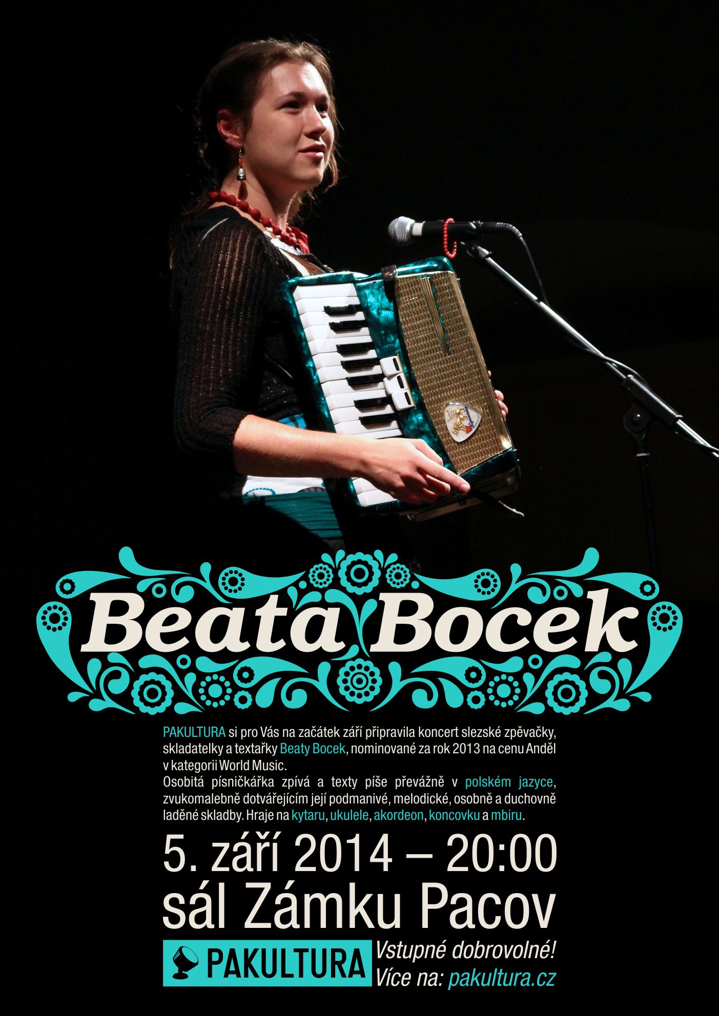 Beata Bocek | 5. 9. 2014 | Pacov