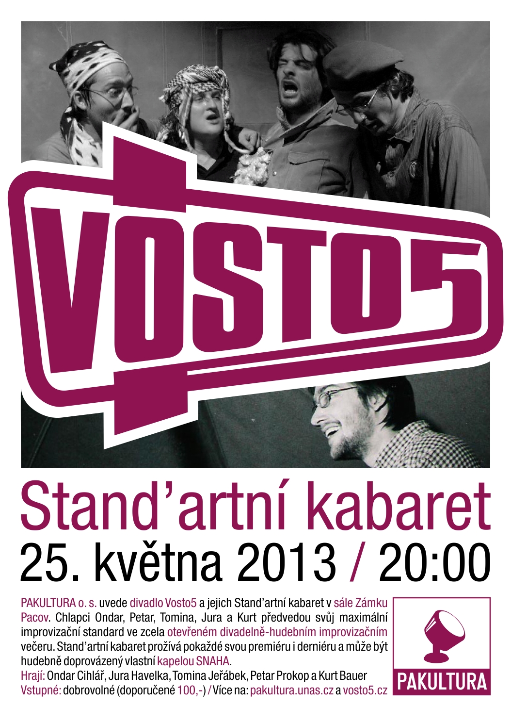 VOSTO5 - Stand´artní kabaret | 25.5.2013 | Pacov