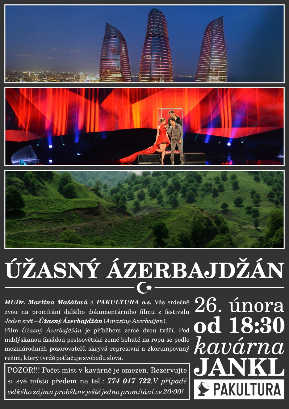 Úžasný Ázerbájdžán! | 26. 2. 2015 | Kavárna JANKL